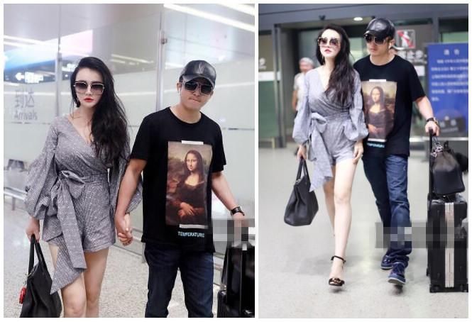 冉莹颖不穿紧的了，宽松连体裤同样让我沉默，网友:还是穿紧的吧