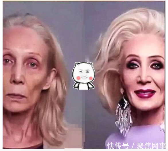 70岁奶奶化妆走红，想让老伴看到最美的自己，化完后年轻20岁