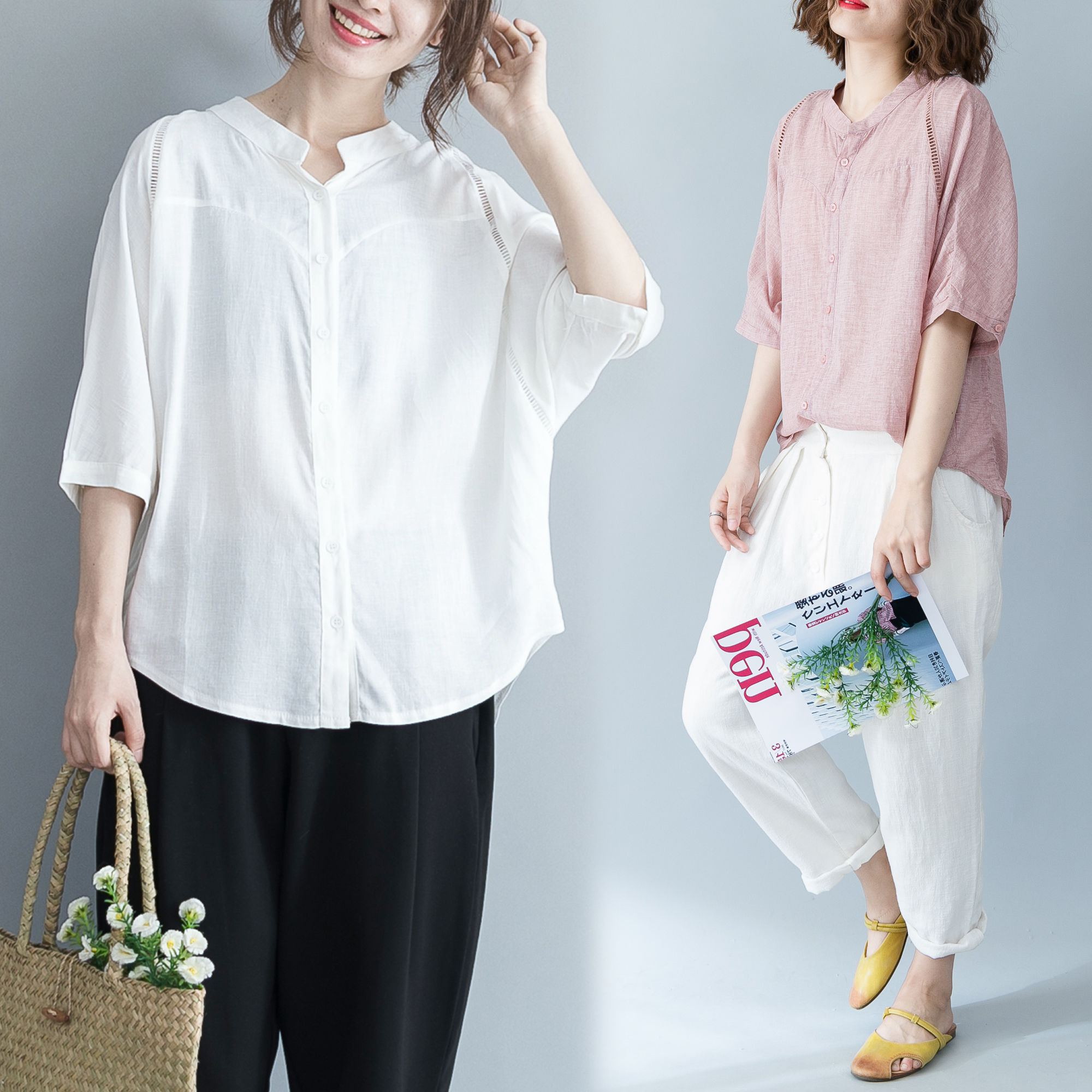 今年巨流行的棉麻娃娃装，胖女人穿上都时尚洋气了许多，美美哒