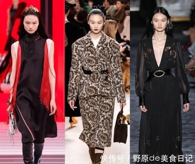  时装周■2020秋冬时装周国模圈的劳模典范贺聪走秀32场演绎32个造型