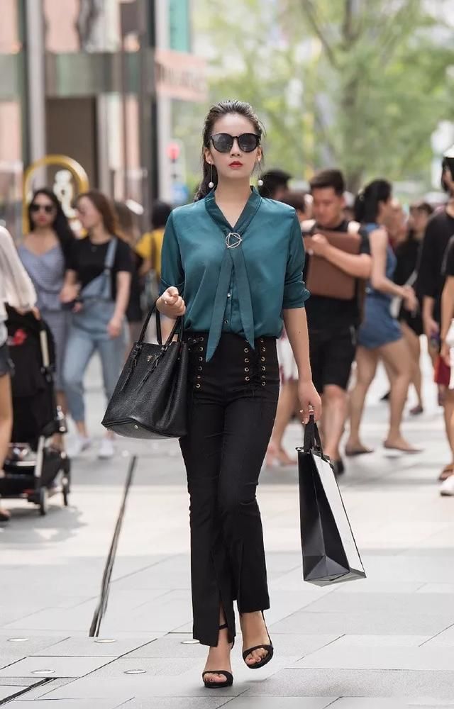 韵味■女生穿搭高跟鞋搭配高跟鞋,韵味十足显魅力