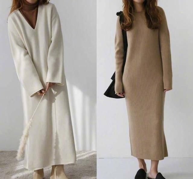  「穿着」还在担心上班没有衣服穿吗？极致简约风有话说，完全的遮肉又气质