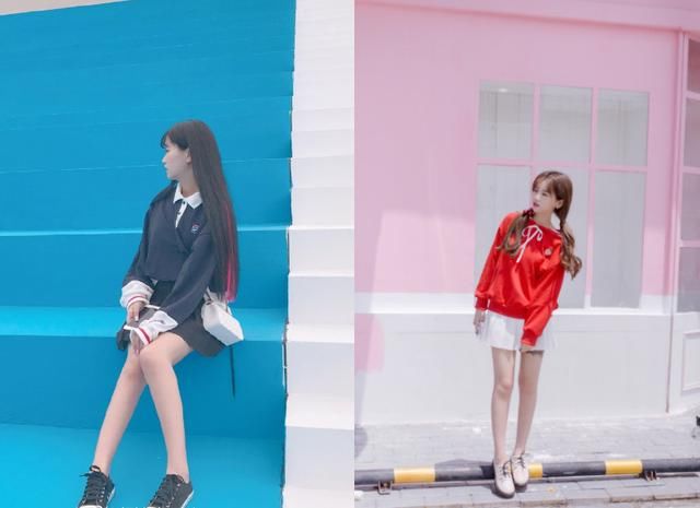 杨清柠的筷子腿再美，仍比不上不P图女神漫画腿，网友：美过郑爽