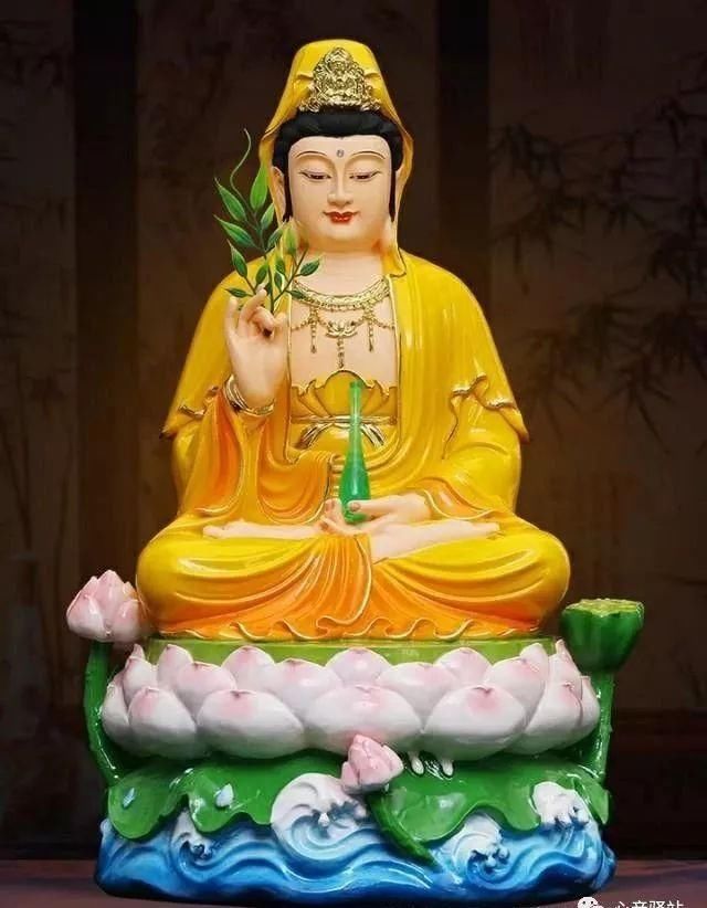 10月15号，观音菩萨照片，见者有福，保你全家平安