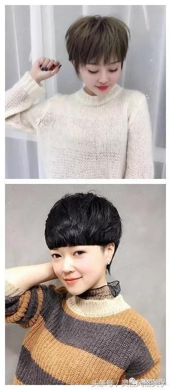 显瘦又显小短发50款短发，你的短发是这样吗？