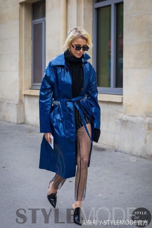 秋季的质感系蓝色单品，让你美出新高度！