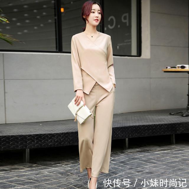  #显瘦#不知道如何搭配的你就来看看这些阔腿裤套装，简单显瘦又时髦