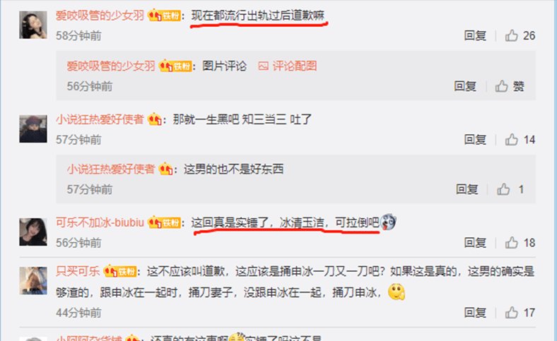  『男友』申冰绯闻男友道歉，与申冰交往中被妻子发现，已和平协议离婚