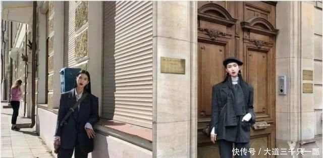  #时髦#时髦、利落、高级感，这位韩国小姐姐的IG搭配里全都有