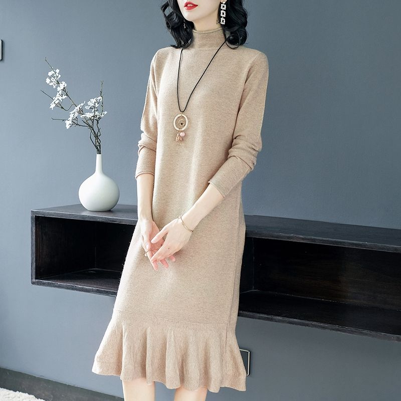 自从发现羊毛裙这么高雅时髦，妈就把真丝全扔掉，连买8条换着穿