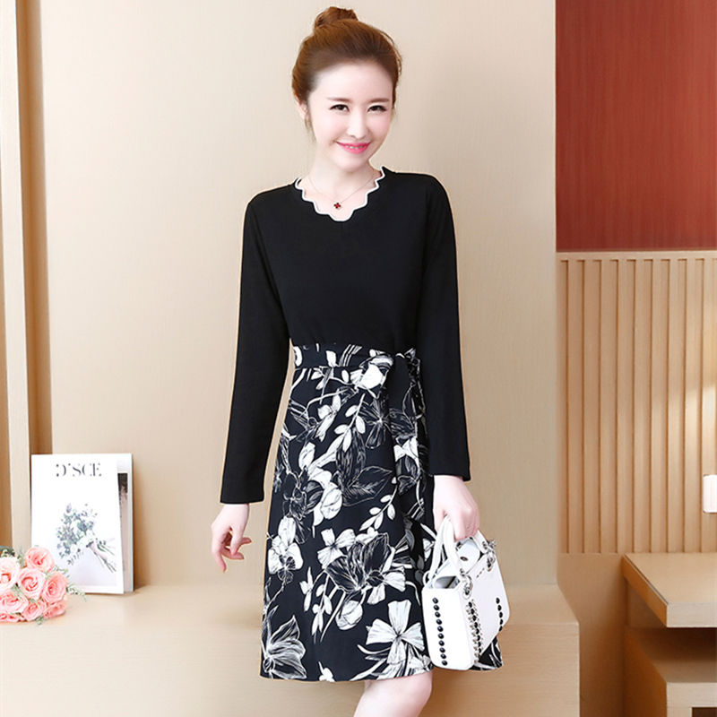 秋装大量上新，散发高级感女神款连衣裙的，好看不贵名媛范