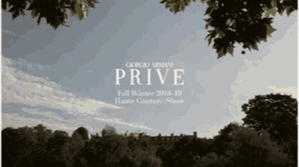 时代无常，但你总能读懂Giorgio Armani的深情与浪漫