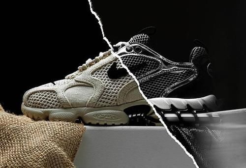  联名@一半天使一般魔鬼，Stussy x Nike 联名鞋款人气爆棚