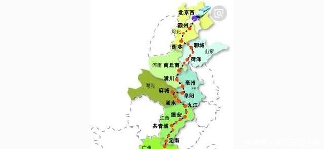  「复线」中国一条跨9省5个城市群的高铁规划，被称为南北大动脉