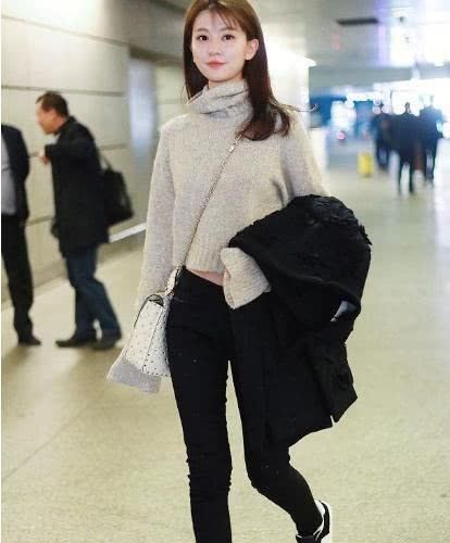  #新款#春季新款针织衫女开衫短款毛衣纯色长袖圆V领修身显瘦小外套上衣