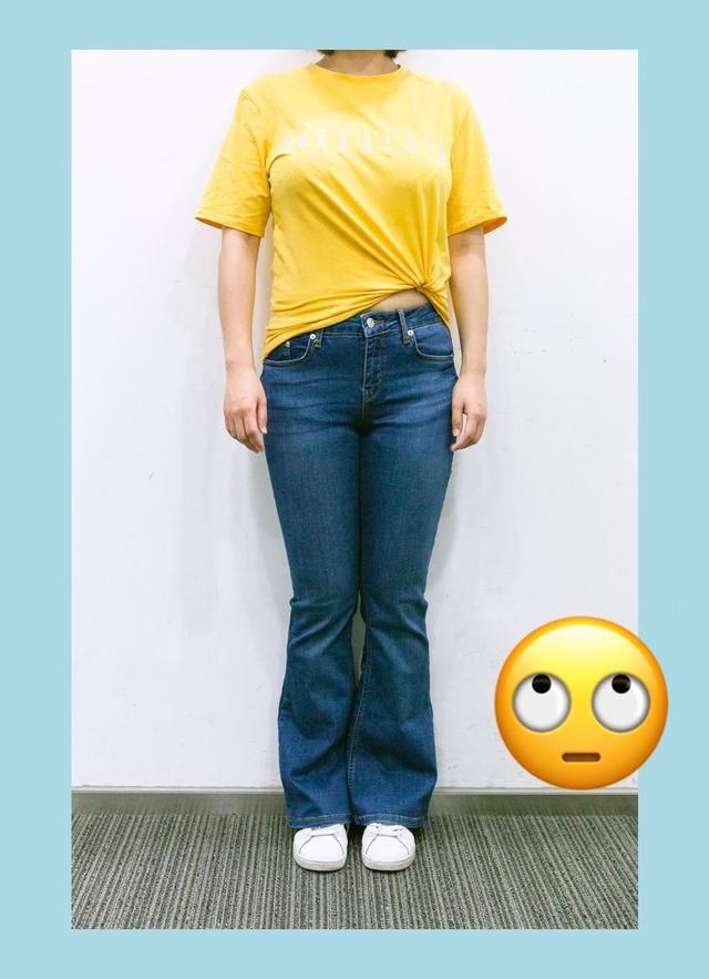 粗腿女孩真人测评｜世界上真的存在显腿瘦的牛仔裤吗？