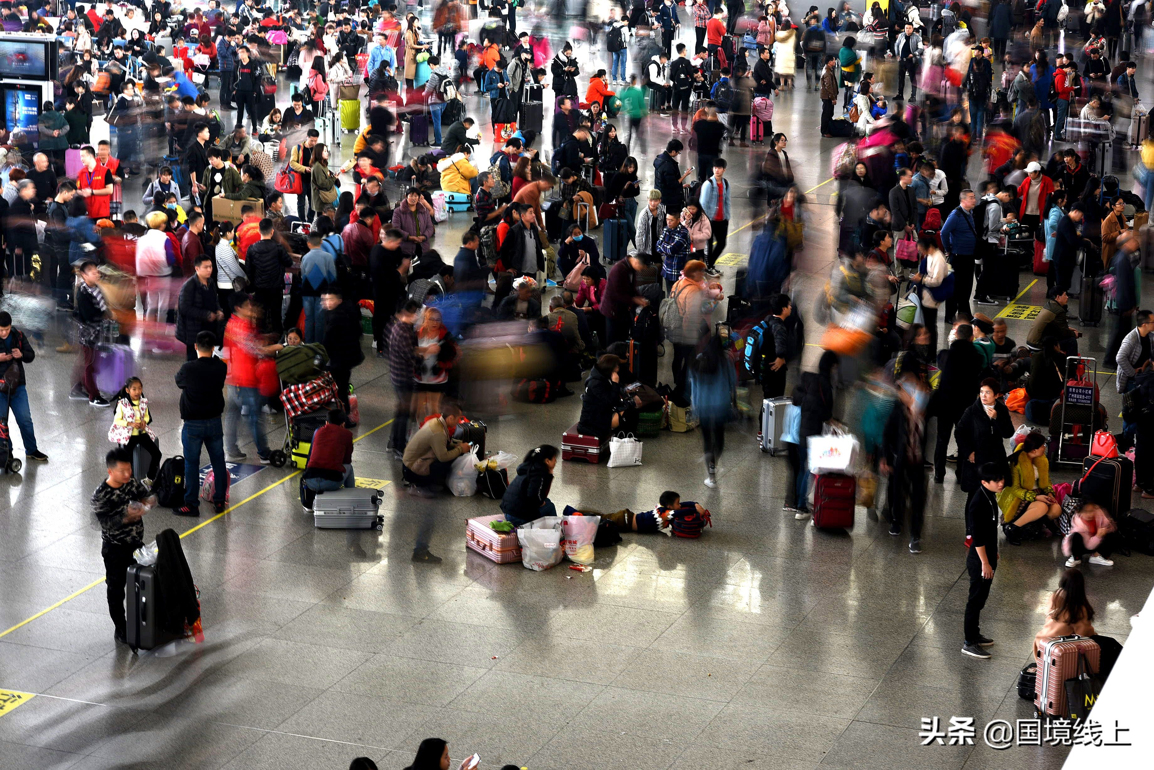 回家，真香!春运首日，看看广东有多挤