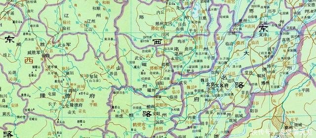 从河北划归河南的六个城市, 自此改变两省格局, 曾在此建立一省