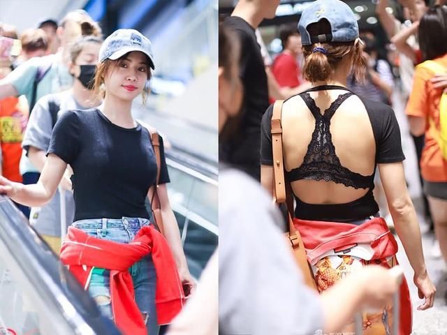 摩登家庭Sarah现身，穿露背装秀身材，网友：奚梦瑶遇对手了！