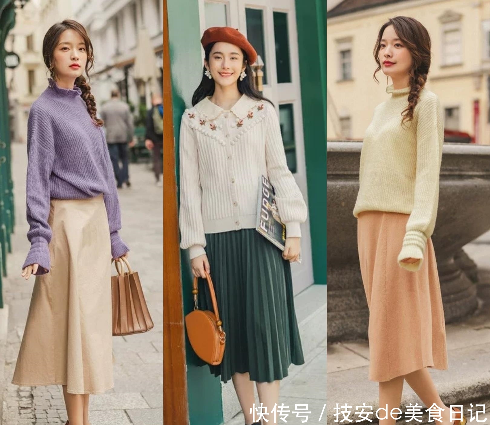 「明媚」还在穿黑白灰?春天换上这些清新明媚的穿搭,优雅文艺很气质
