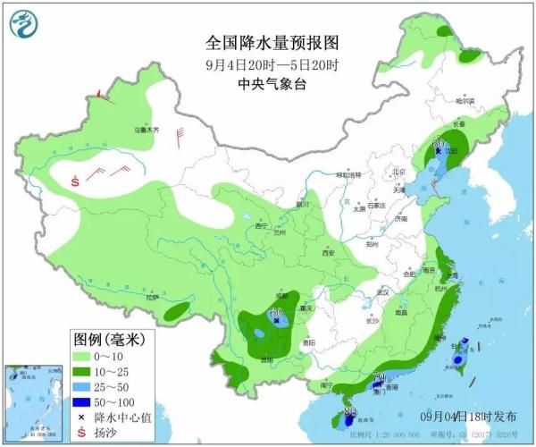  威海■?台风“玲玲”来了！威海烟台有大到暴雨，局部大暴雨