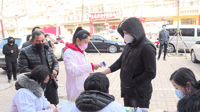  「医用外科口罩」德州庆云统一调配口罩供应，购买现场是这样的……