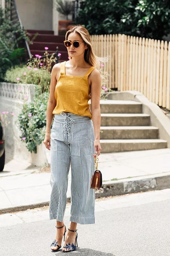 初秋穿阔腿裤，这3款绝不能碰!谁穿谁矮胖...