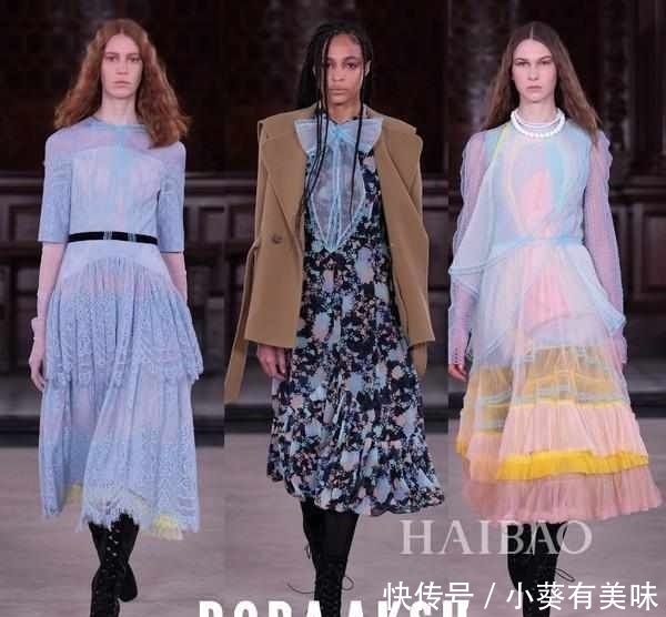 「呈现」BORA AKSU 2020秋冬系列于伦敦时装周绝美呈现,自由与浪漫共存
