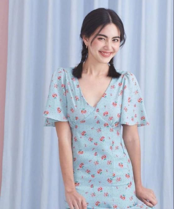  『大方』时尚大方的春季碎花设计是真的清新！尤其以下三款设计，尽显优雅