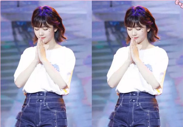 28岁谭松韵丸子头扎对了嫩回高中生，网友:说16岁我也信了