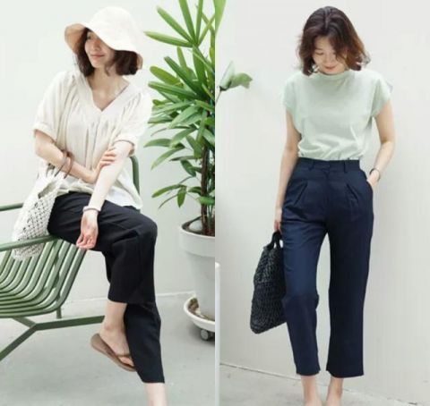  『辣妈』韩国时尚辣妈的初夏穿搭示范，简约不失女人味，借鉴度很高
