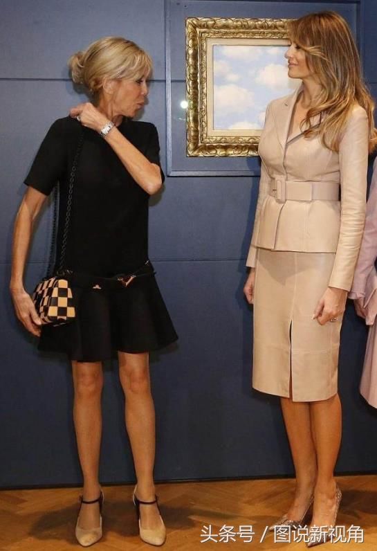 法国第一夫人身材变样了，小腿粗细接近鞋跟，整个人状态大不一样
