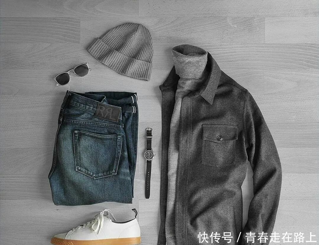 「据说」据说,帅的男人都穿高领毛衣!