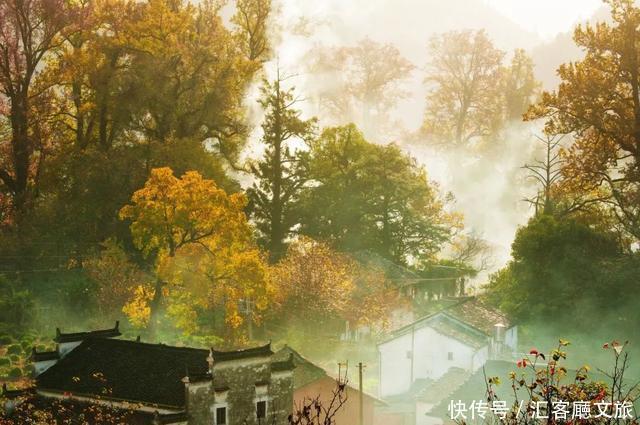 婺源的秋天，藏着最不像人间的人间，简直要把摄影师逼疯