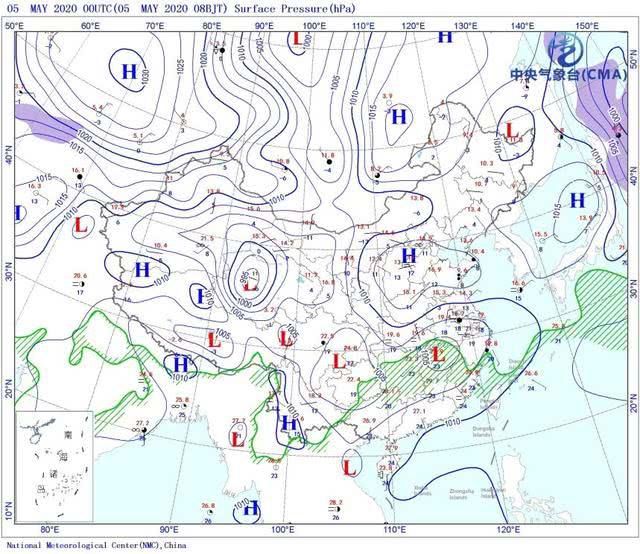  【预报】立夏还变冷了？新冷空气又来了，浙江预报有两个120毫米大暴雨点