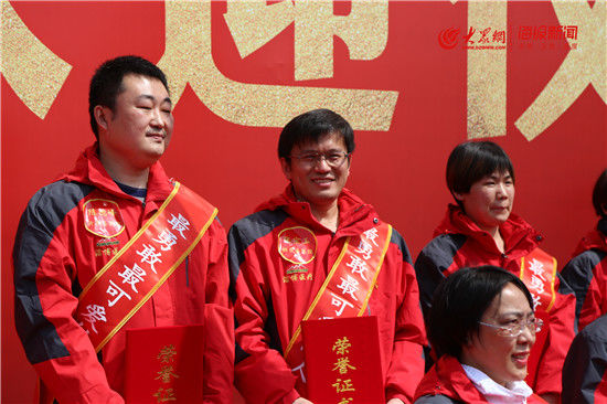  『张宗玉』桓台县首位援助湖北医疗队员张宗玉今日凯旋归桓！