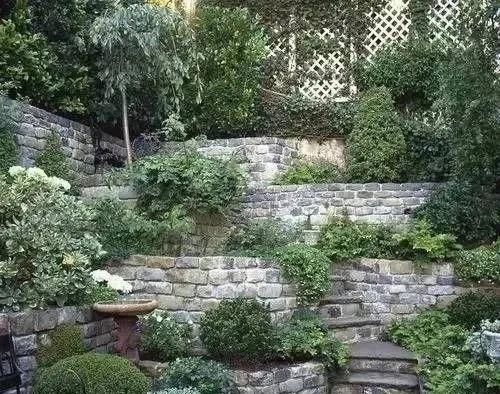 『庭院』坡地庭院,高差处理的细节之美