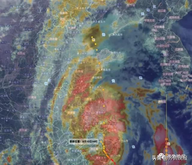 整个山东都在等台风！多地已下暴雨！济南强降雨后半夜发力，潍坊