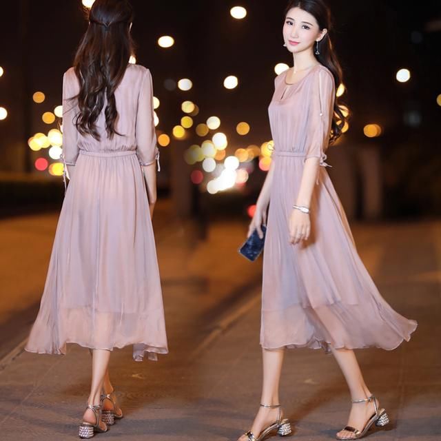 有一种裙：叫“仙女裙”，甜美温柔超迷人，仙气显优雅美翻啦