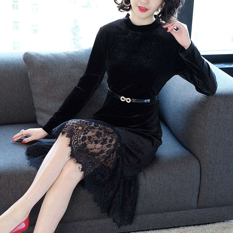 太美了，40岁女人穿出了不一样的气质，精致秋风连衣裙，真美