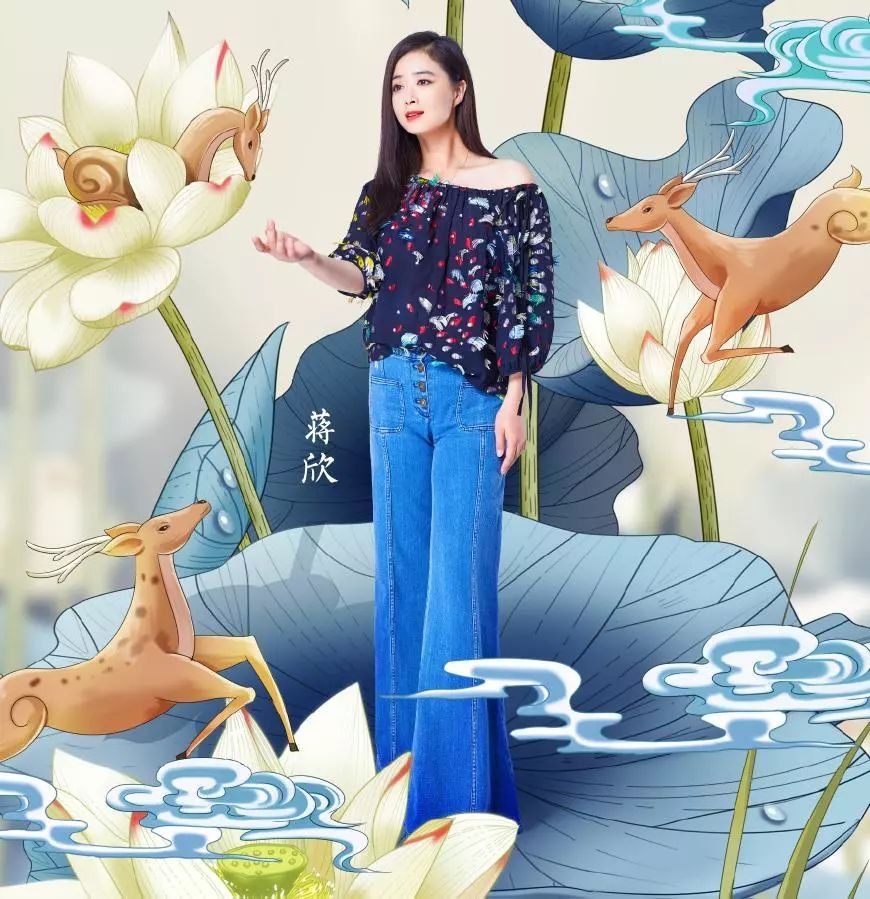 蒋欣瘦出新高度!穿短裤腿细长直，可看到她上半身时，网友沉默了