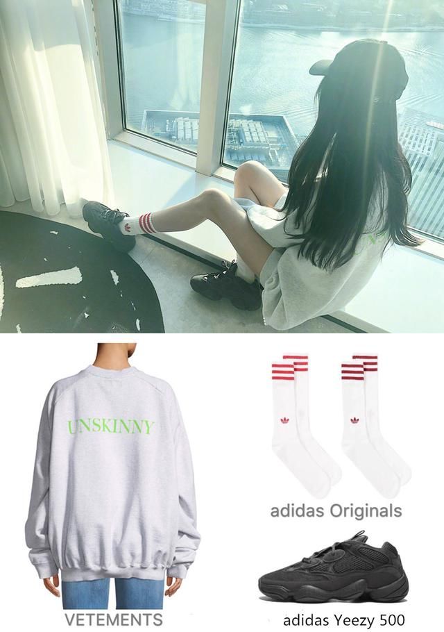 鞠婧祎现身机场，红色卫衣成焦点，网友:和杨幂比起来腿太短了!