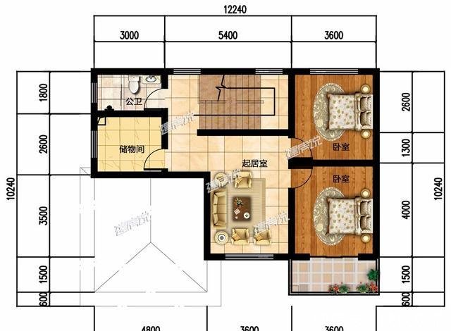 120平二层别墅, 28万建, 太便宜了