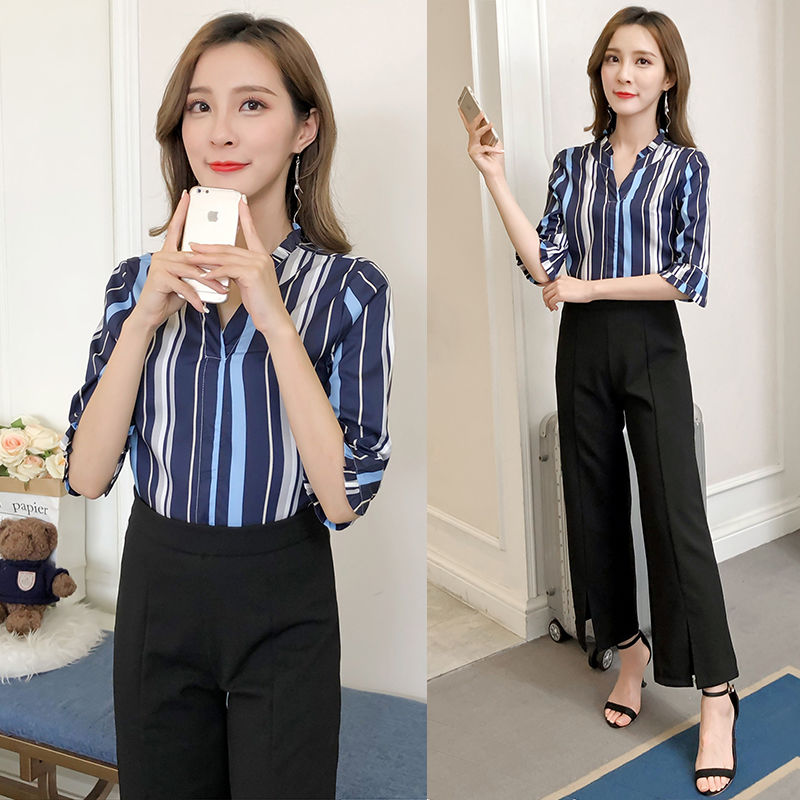 刚上架就很火的阔腿裤套装，一套比一套还洋气，好穿又美嫩