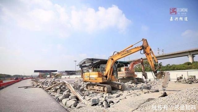  「嘉兴」今后一脚油门踩到底 亚洲规模最大收费站嘉兴开拆