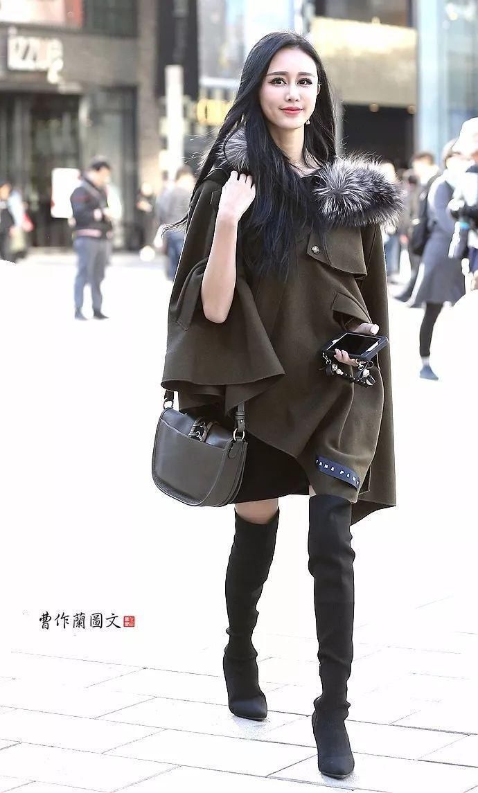 街拍：昨天拍到真美女了，不是一般的漂亮