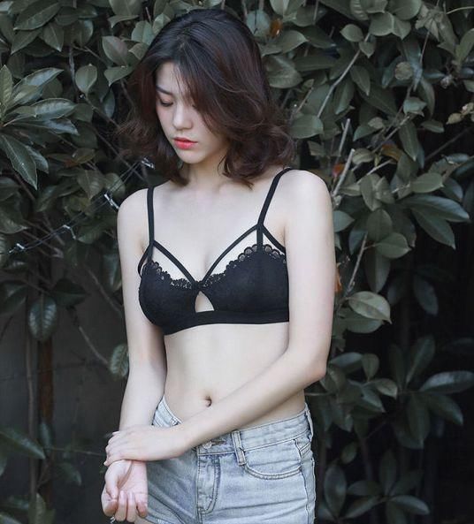 法式蕾丝无痕超透气内衣，穿上它，再美的风景也不及你