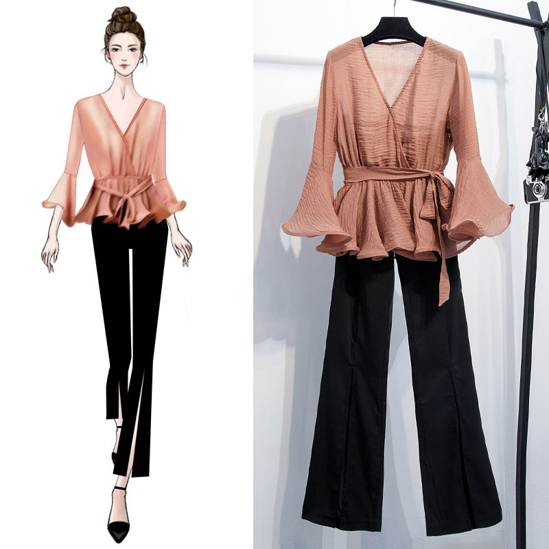 身材矮胖的我，出门从不穿裙!穿这洋气欧货套装，显瘦显高超嫩美