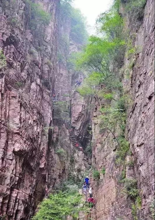 太行山悬崖上这个山村，至今仍然没有通公路，想上山只能步行