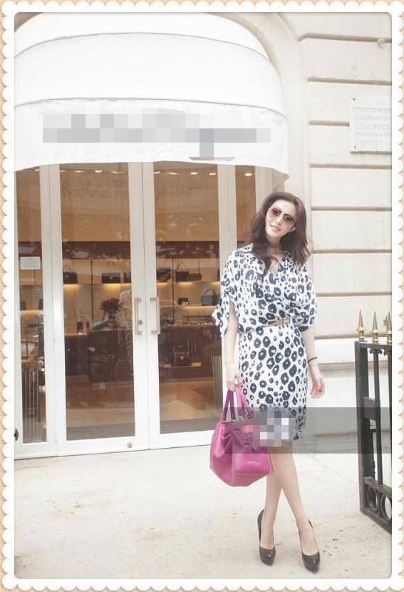 当LadyGaga与范爷同穿豹纹裙，才知道东方美和西方美的差距有多大